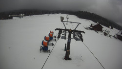 Dolní část sjezdovky Skiareálu Ramzová