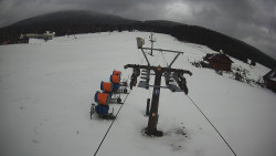 Dolní část sjezdovky Skiareálu Ramzová