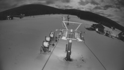 Dolní část sjezdovky Skiareálu Ramzová