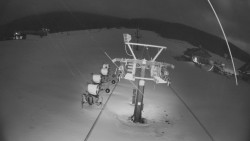 Dolní část sjezdovky Skiareálu Ramzová