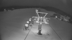 Dolní část sjezdovky Skiareálu Ramzová