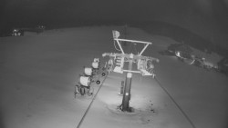 Dolní část sjezdovky Skiareálu Ramzová