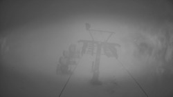 Dolní část sjezdovky Skiareálu Ramzová