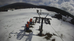 Dolní část sjezdovky Skiareálu Ramzová