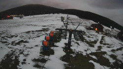 Dolní část sjezdovky Skiareálu Ramzová