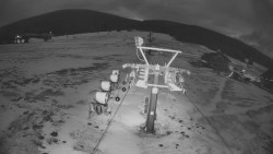 Dolní část sjezdovky Skiareálu Ramzová