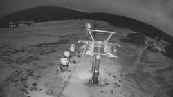 Dolní část sjezdovky Skiareálu Ramzová