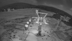 Dolní část sjezdovky Skiareálu Ramzová