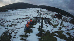 Dolní část sjezdovky Skiareálu Ramzová