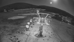 Dolní část sjezdovky Skiareálu Ramzová