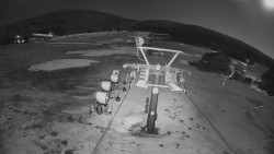 Dolní část sjezdovky Skiareálu Ramzová