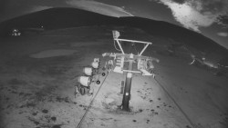 Dolní část sjezdovky Skiareálu Ramzová