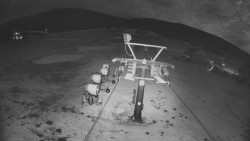 Dolní část sjezdovky Skiareálu Ramzová