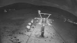 Dolní část sjezdovky Skiareálu Ramzová