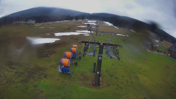 Dolní část sjezdovky Skiareálu Ramzová