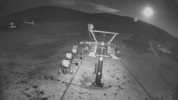 Dolní část sjezdovky Skiareálu Ramzová