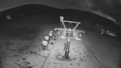 Dolní část sjezdovky Skiareálu Ramzová