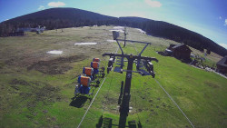 Dolní část sjezdovky Skiareálu Ramzová