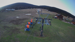 Dolní část sjezdovky Skiareálu Ramzová