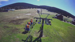 Dolní část sjezdovky Skiareálu Ramzová