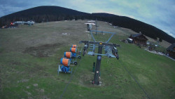 Dolní část sjezdovky Skiareálu Ramzová