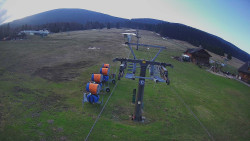 Dolní část sjezdovky Skiareálu Ramzová