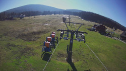 Dolní část sjezdovky Skiareálu Ramzová