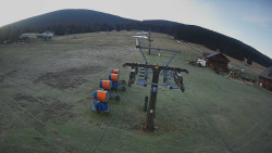 Dolní část sjezdovky Skiareálu Ramzová