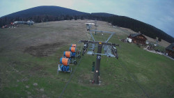 Dolní část sjezdovky Skiareálu Ramzová