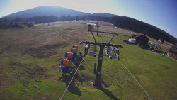 Dolní část sjezdovky Skiareálu Ramzová