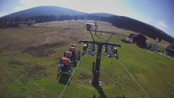 Dolní část sjezdovky Skiareálu Ramzová