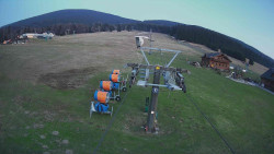 Dolní část sjezdovky Skiareálu Ramzová