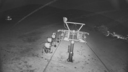 Dolní část sjezdovky Skiareálu Ramzová