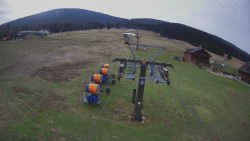 Dolní část sjezdovky Skiareálu Ramzová