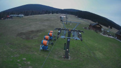 Dolní část sjezdovky Skiareálu Ramzová