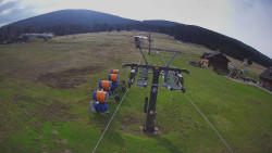 Dolní část sjezdovky Skiareálu Ramzová