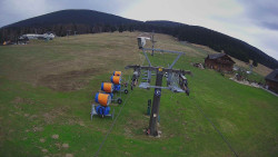 Dolní část sjezdovky Skiareálu Ramzová