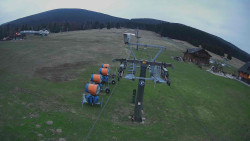 Dolní část sjezdovky Skiareálu Ramzová