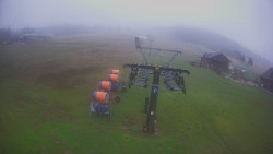 Dolní část sjezdovky Skiareálu Ramzová