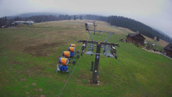 Dolní část sjezdovky Skiareálu Ramzová