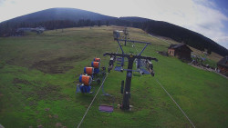 Dolní část sjezdovky Skiareálu Ramzová