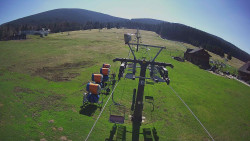 Dolní část sjezdovky Skiareálu Ramzová