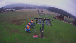 Dolní část sjezdovky Skiareálu Ramzová