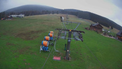 Dolní část sjezdovky Skiareálu Ramzová