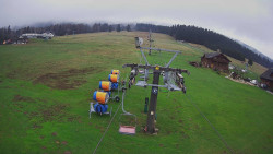 Dolní část sjezdovky Skiareálu Ramzová