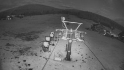 Dolní část sjezdovky Skiareálu Ramzová