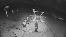 Dolní část sjezdovky Skiareálu Ramzová