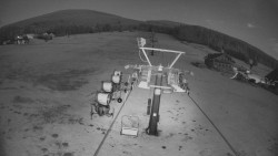 Dolní část sjezdovky Skiareálu Ramzová