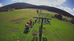 Dolní část sjezdovky Skiareálu Ramzová