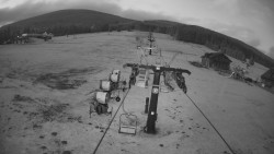 Dolní část sjezdovky Skiareálu Ramzová